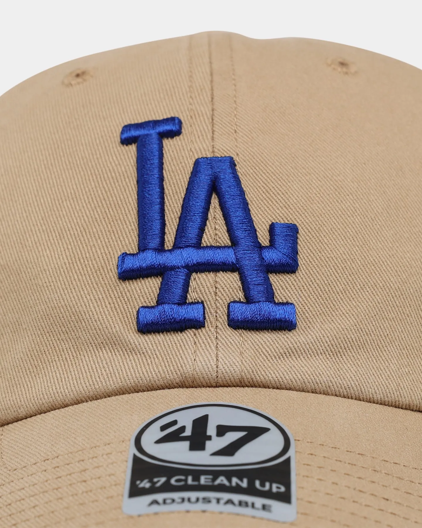 47 Brand Los Angeles Dodgers 47 Clean Up Strapback Khaki/Blue