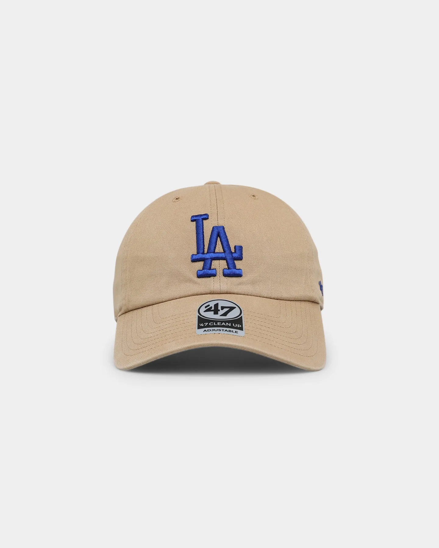 47 Brand Los Angeles Dodgers 47 Clean Up Strapback Khaki/Blue