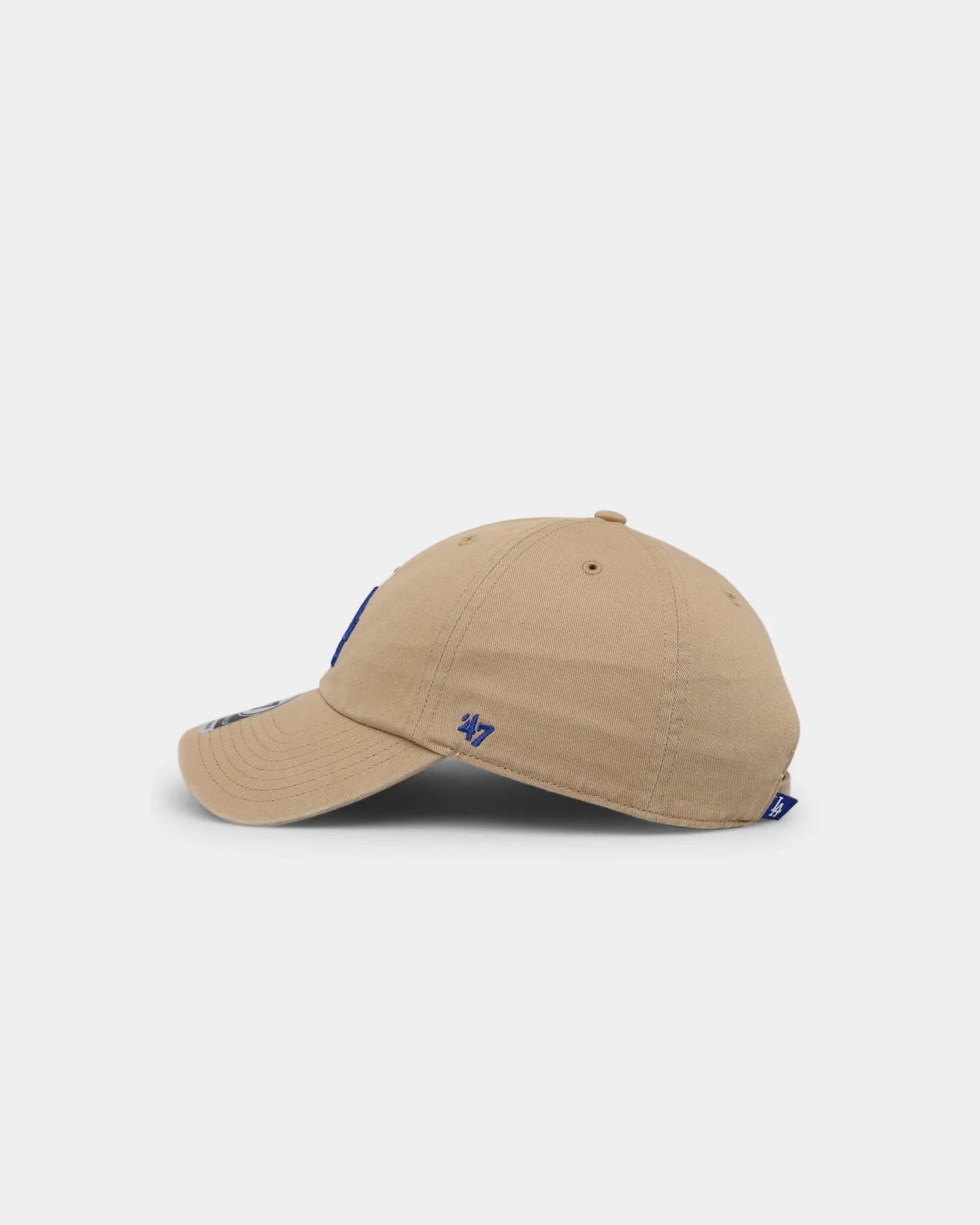 47 Brand Los Angeles Dodgers 47 Clean Up Strapback Khaki/Blue