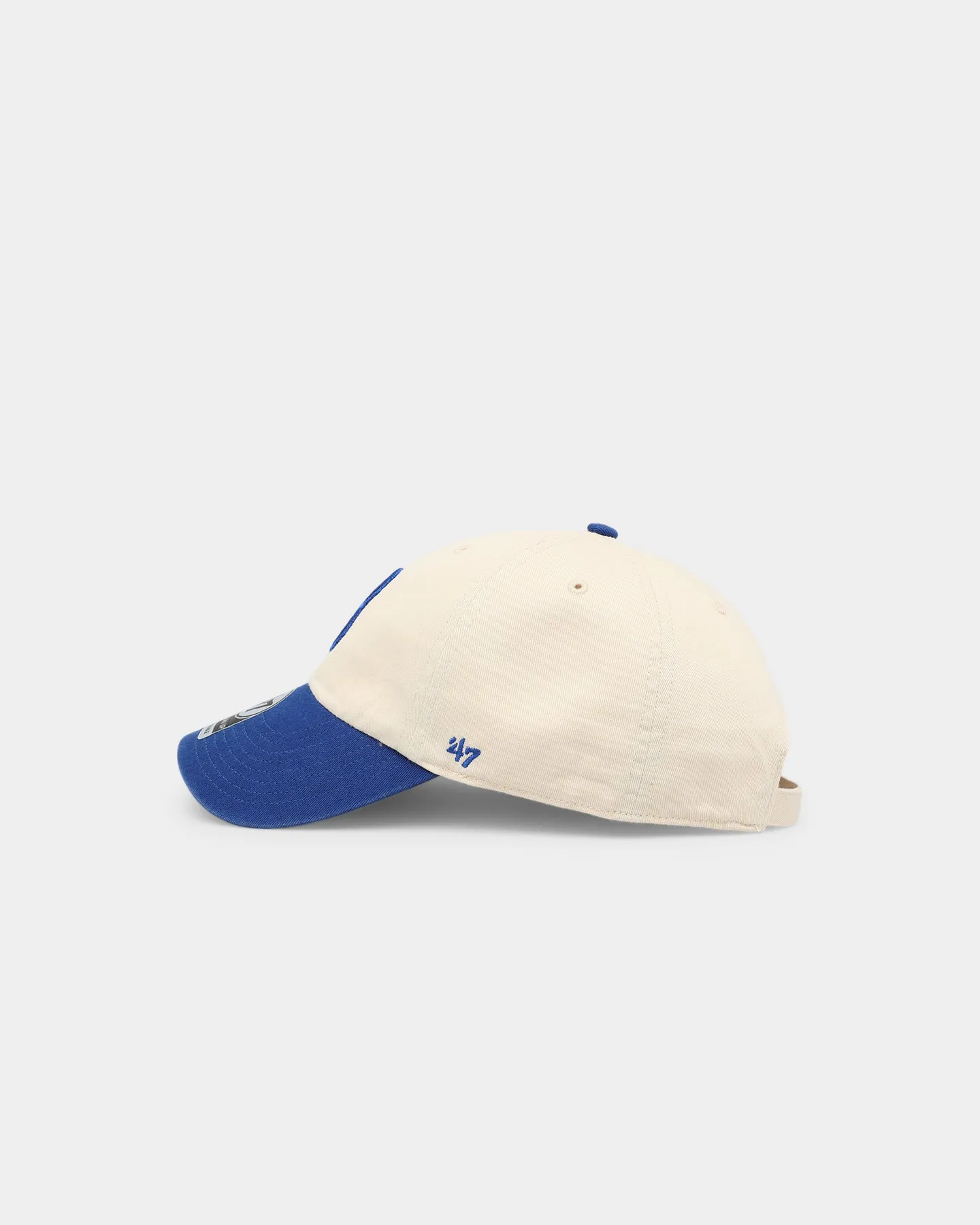 47 Brand Los Angeles Dodgers Clean Up Strapback Natural