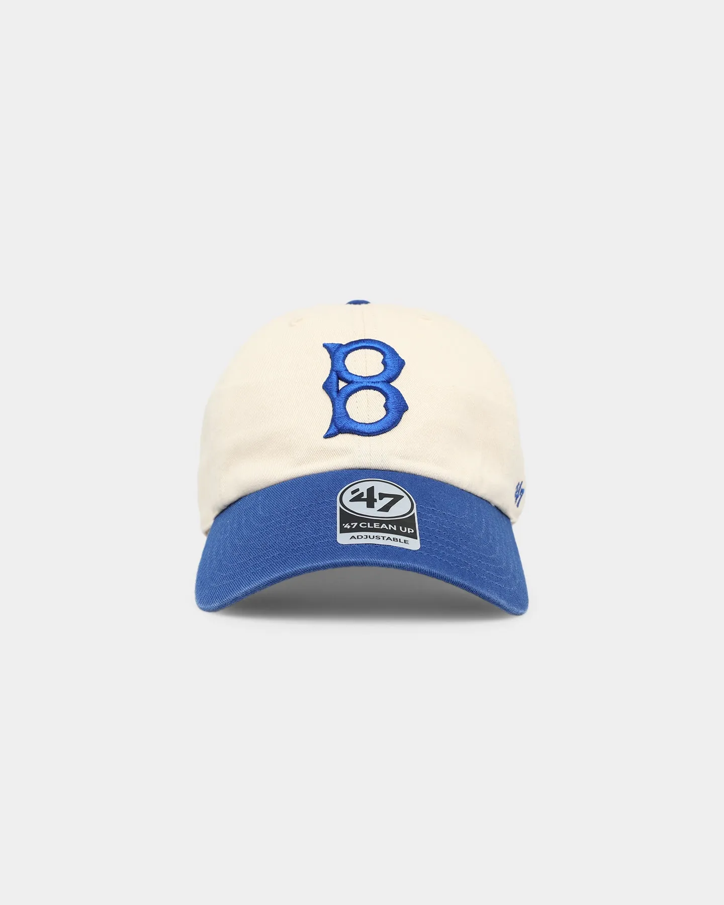 47 Brand Los Angeles Dodgers Clean Up Strapback Natural