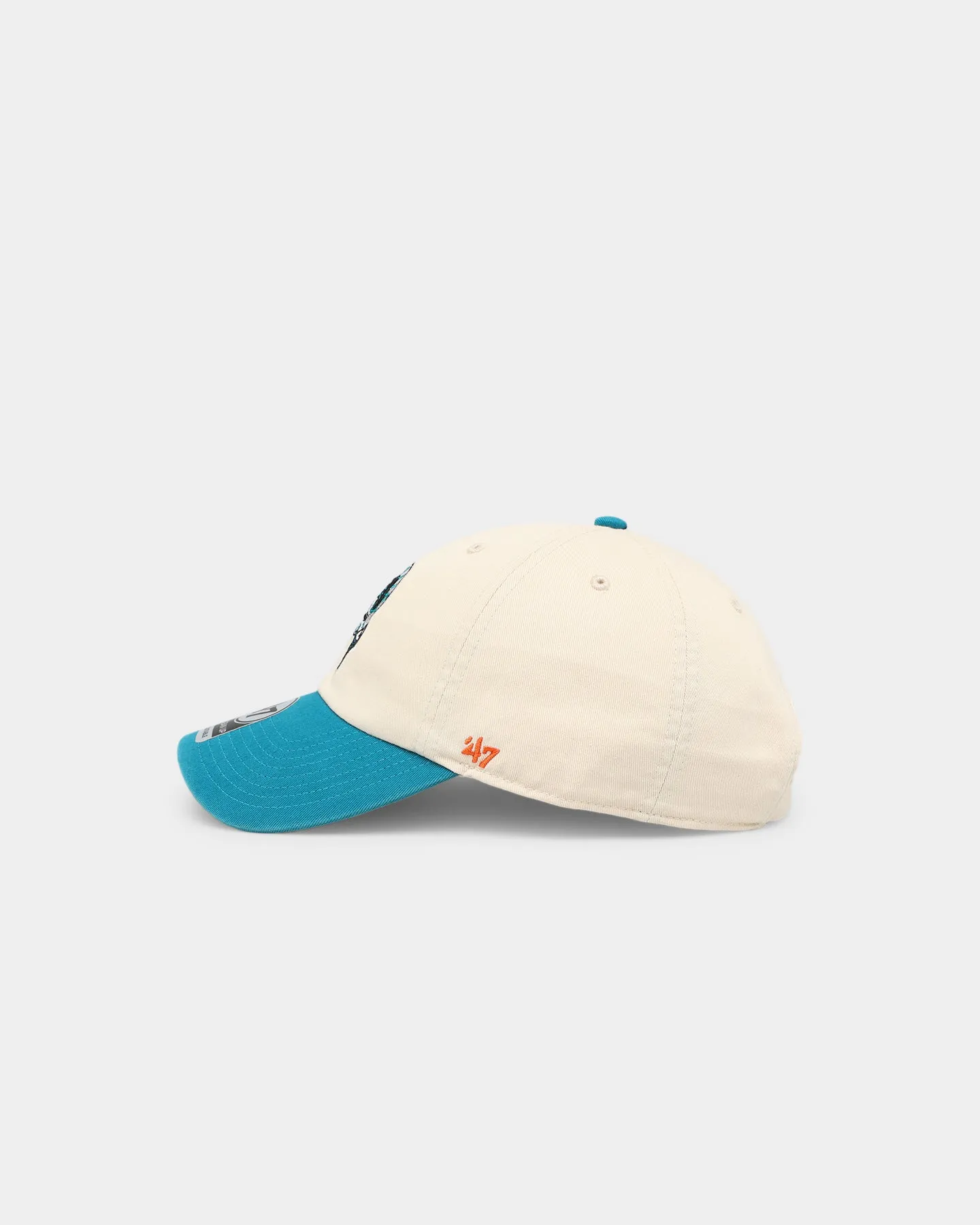 47 Brand Miami Marlins Clean Up Strapback Natural