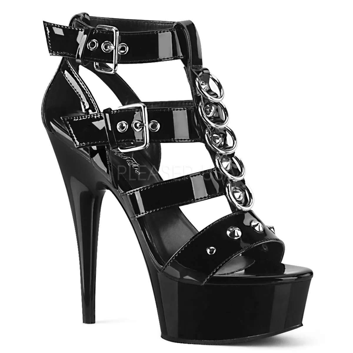 6" Stiletto T-strap Platform (DELIGHT-658)