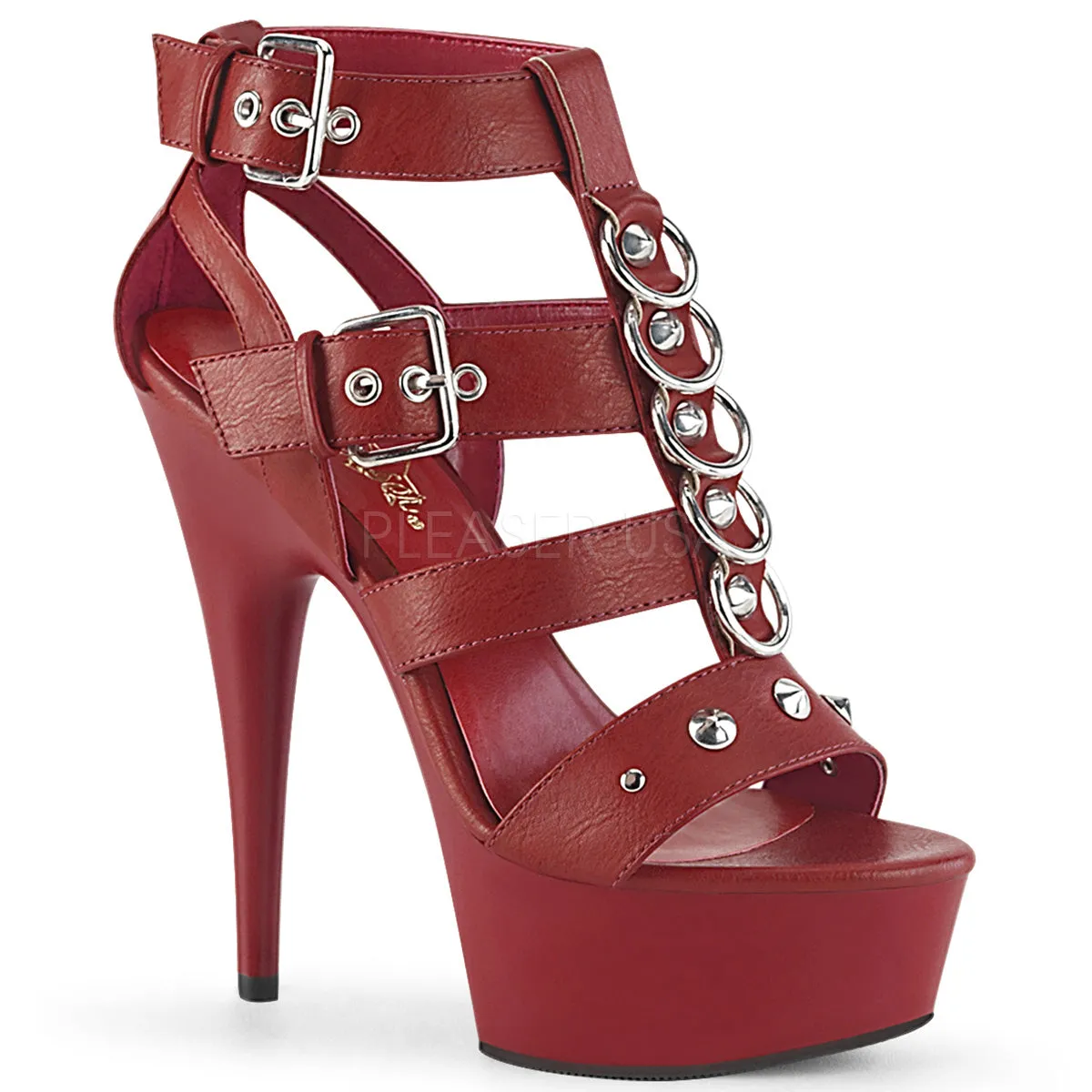 6" Stiletto T-strap Platform (DELIGHT-658)