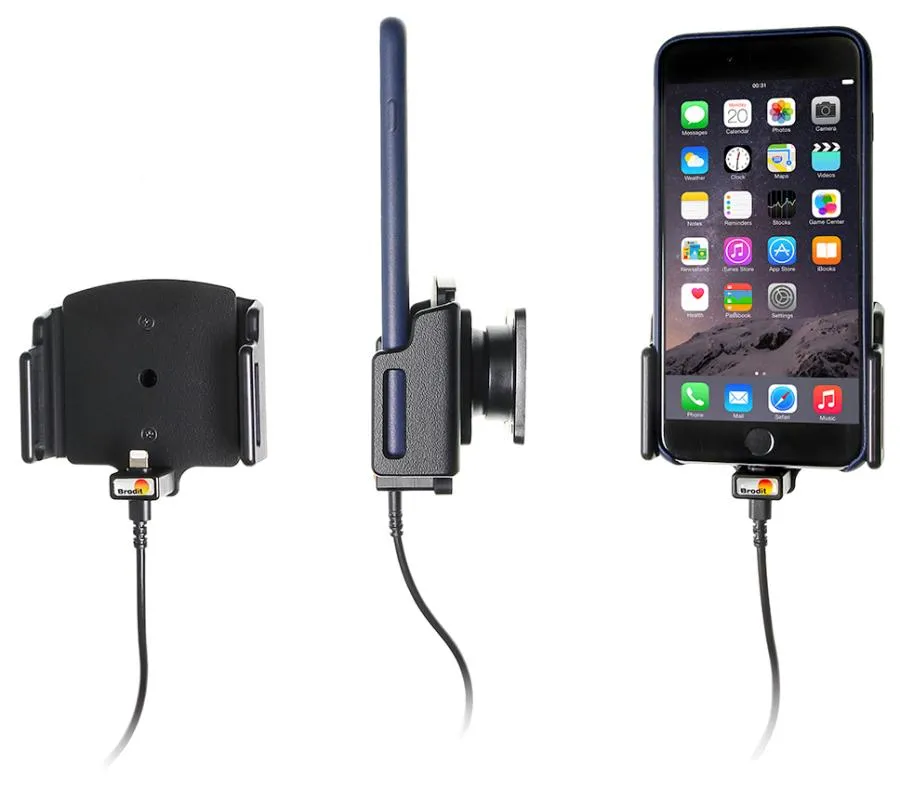 Adjustable iPhone Charging Holder for Hard-Wired Installation