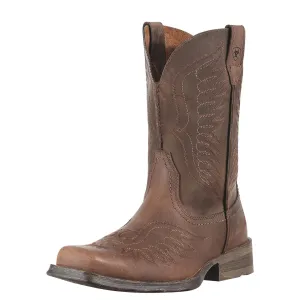 Ariat Men's 11" Rambler Phoenix Western Boots - Distressed Brown 10010944