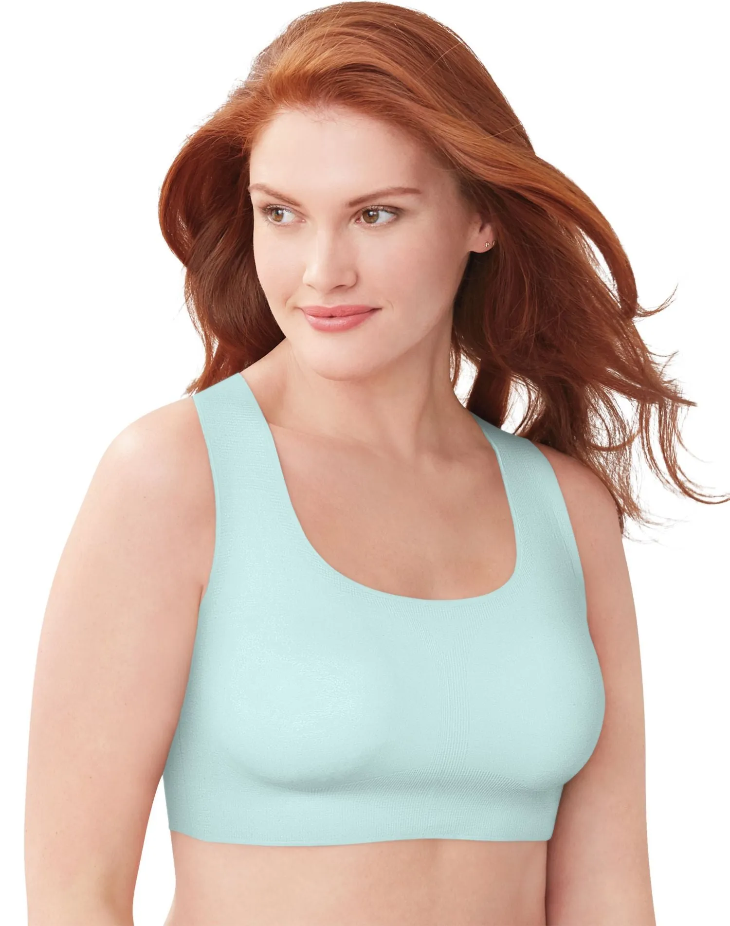 Bali Womens Comfort Revolution EasyLite Seamless Wirefree Bra