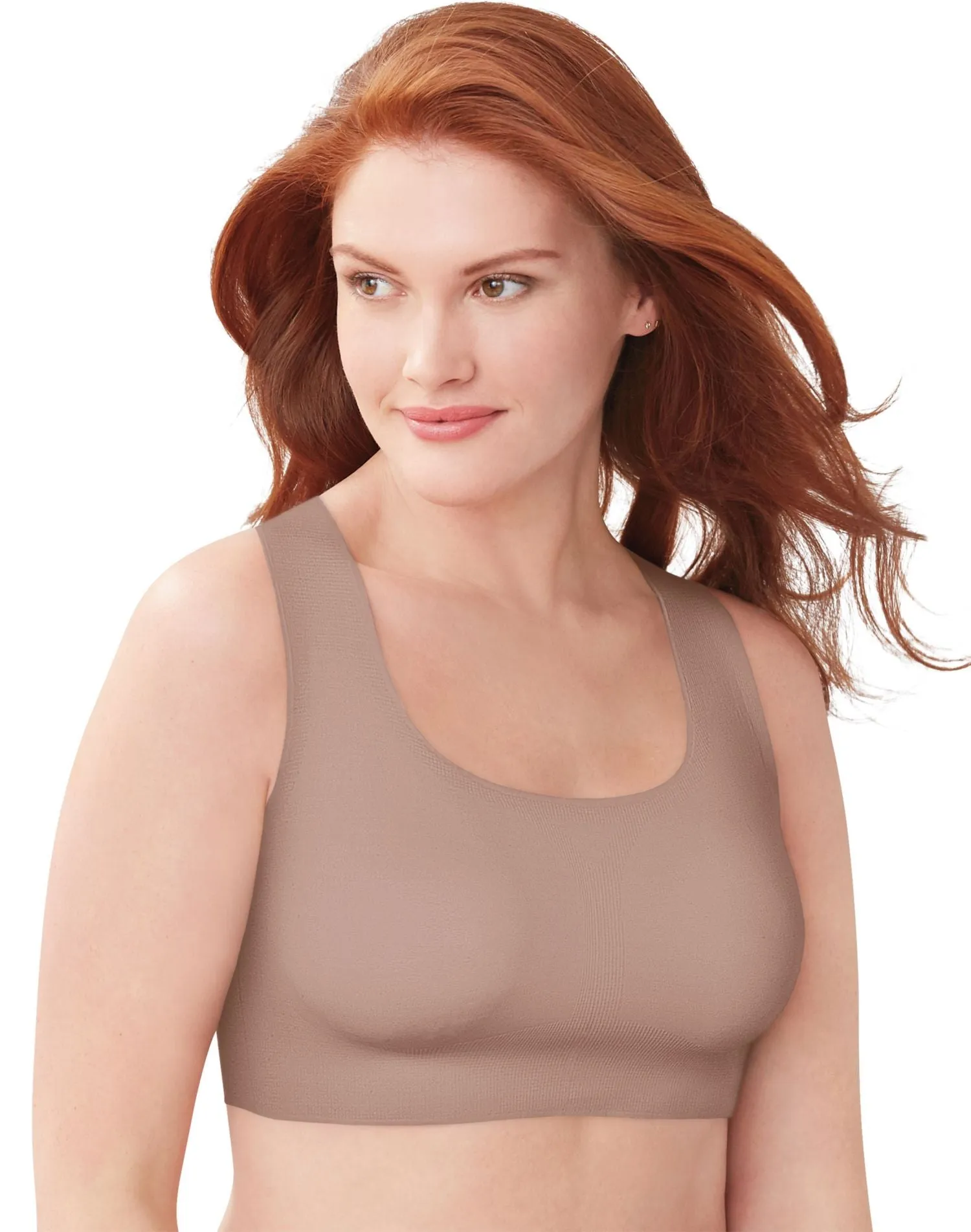 Bali Womens Comfort Revolution EasyLite Seamless Wirefree Bra