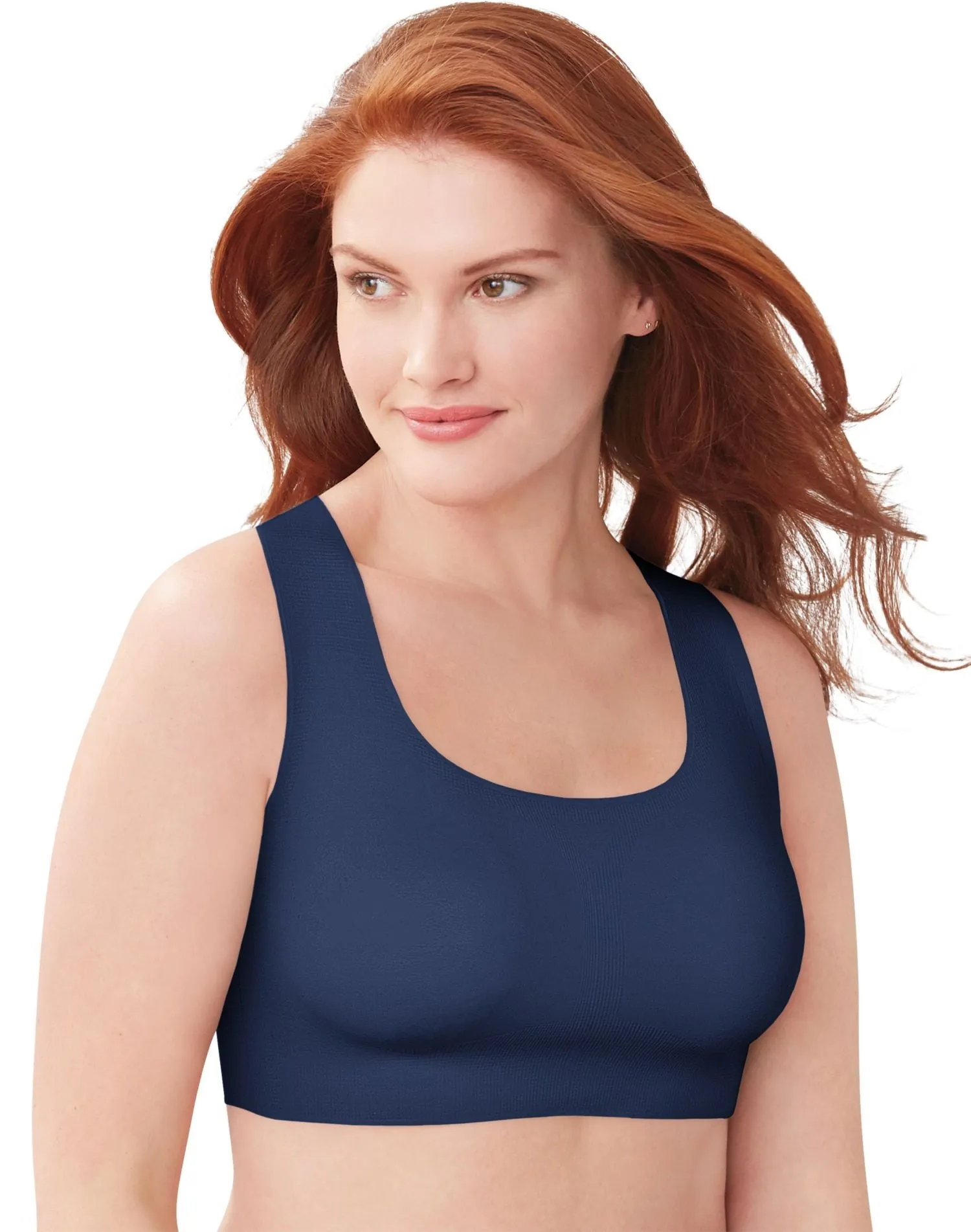 Bali Womens Comfort Revolution EasyLite Seamless Wirefree Bra