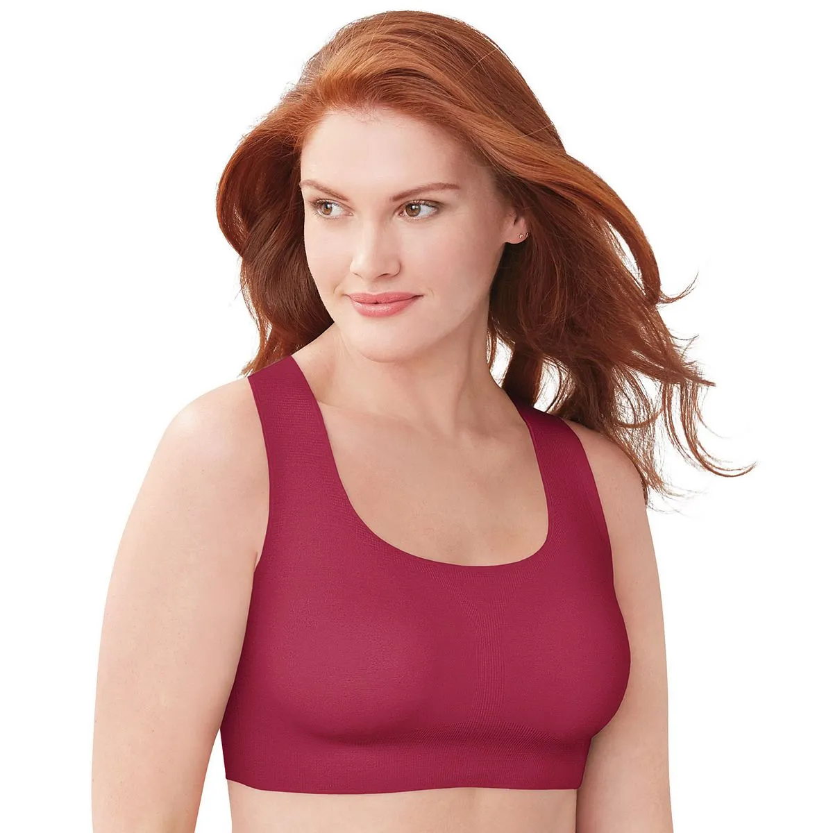 Bali Womens Comfort Revolution EasyLite Seamless Wirefree Bra