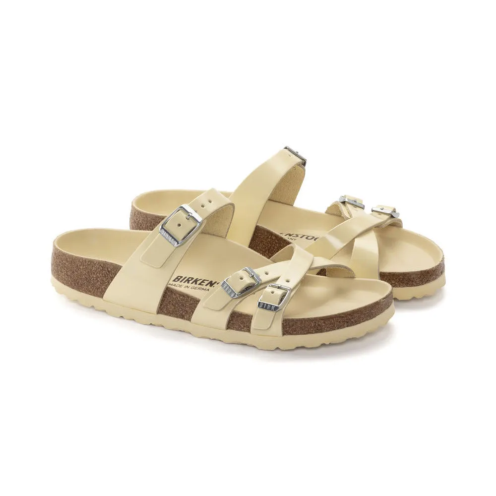 BIRKENSTOCK FRANCA HEX HIGH SHINE BUTTER - WOMENS