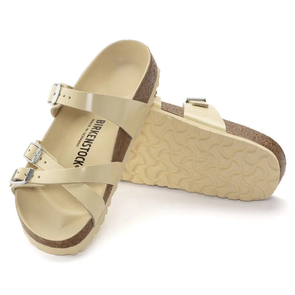 BIRKENSTOCK FRANCA HEX HIGH SHINE BUTTER - WOMENS