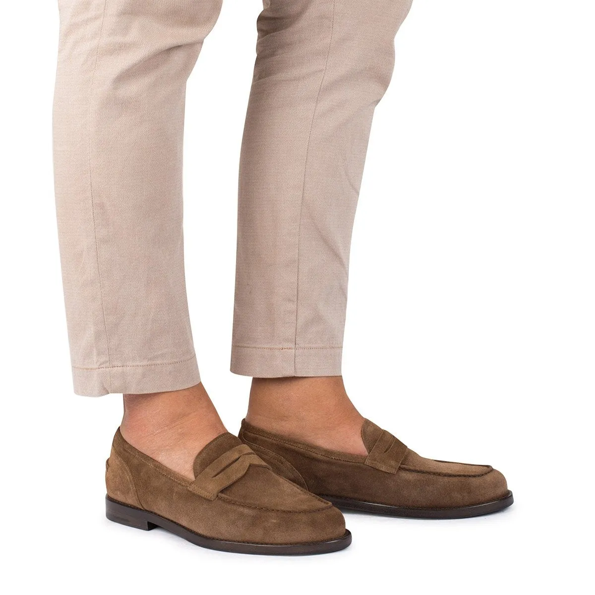 BRIAN 57020<br>Penny Loafer Sandalwood