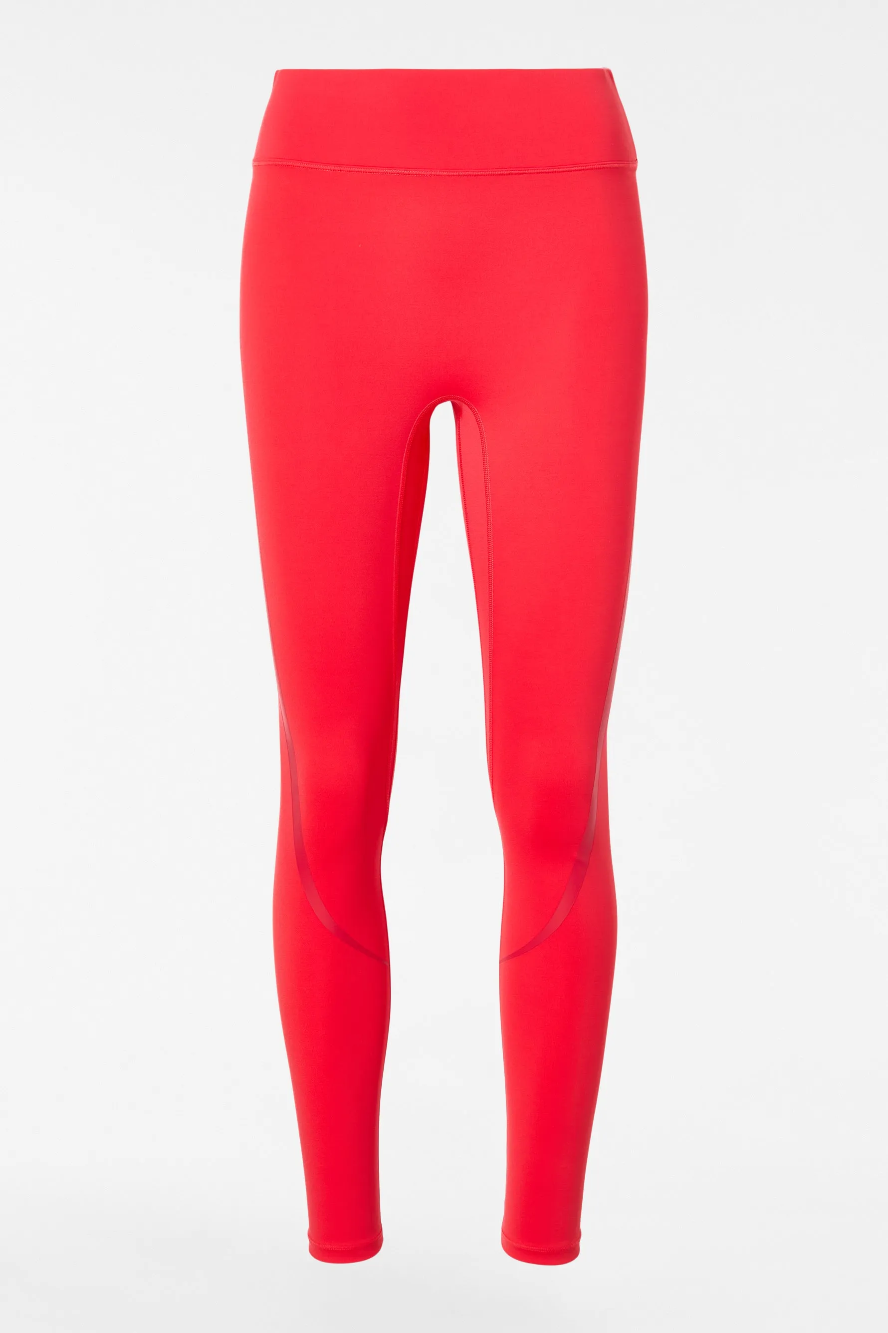 Center Stage Contrast Legging - Lollipop/tango Red