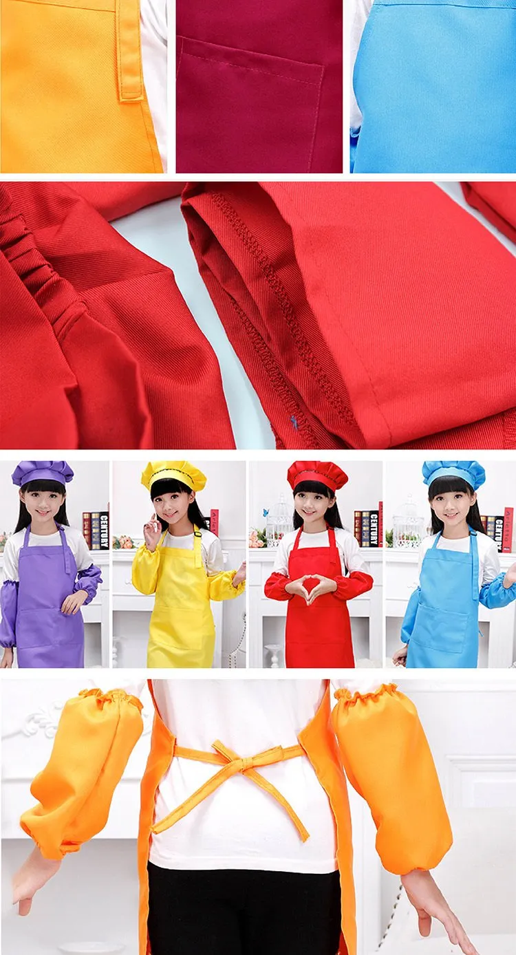 Children's Adjustable Apron Set