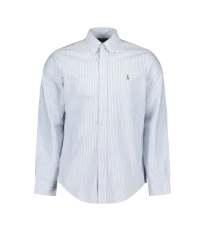 Custom Fit Oxford Shirt - Blue