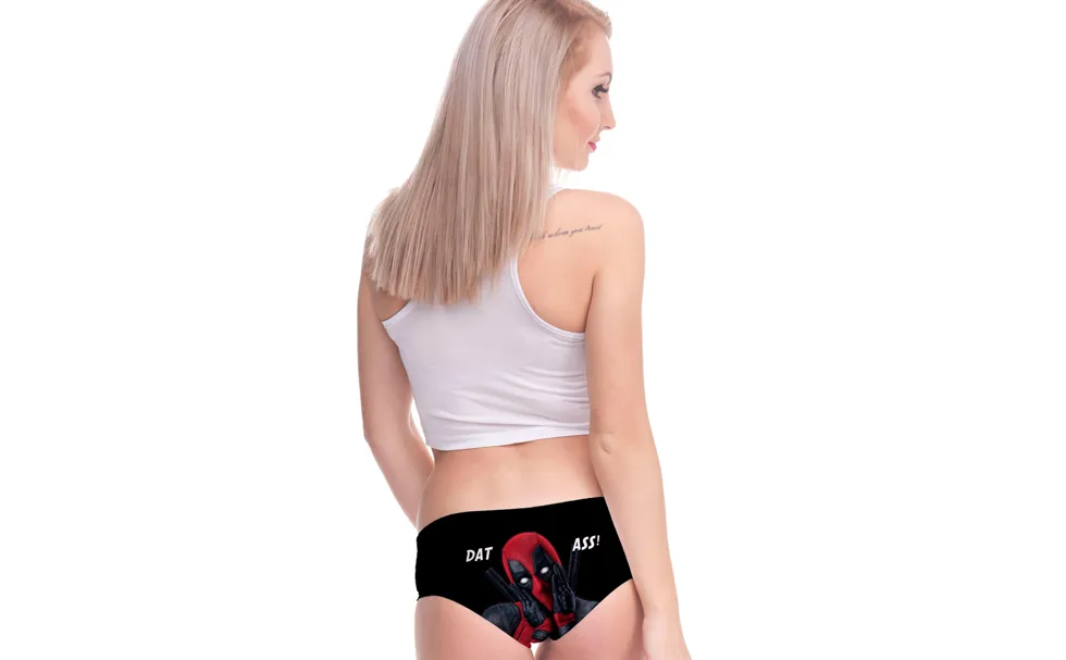 Dead Pool Colorful Lingerie sex For Women panties-25 days shipping