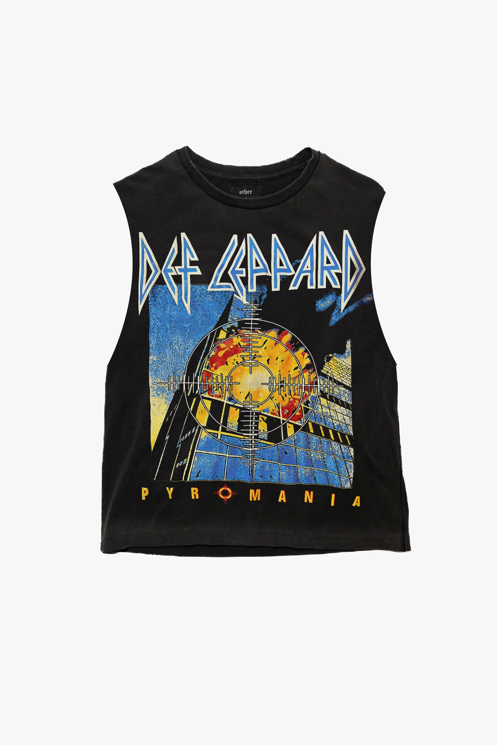 DEF LEPPARD PYROMANIA VINTAGE TANK