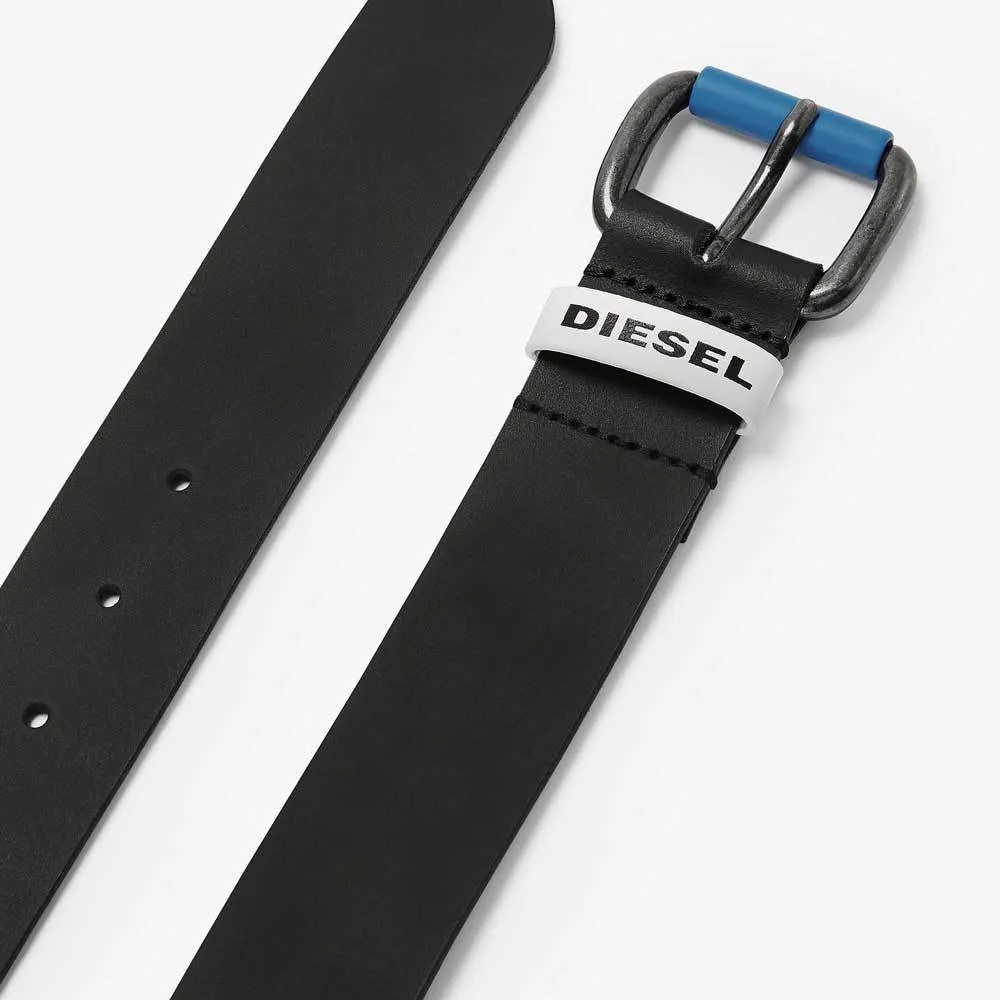 Diesel B-Canda Leather Belt - Black