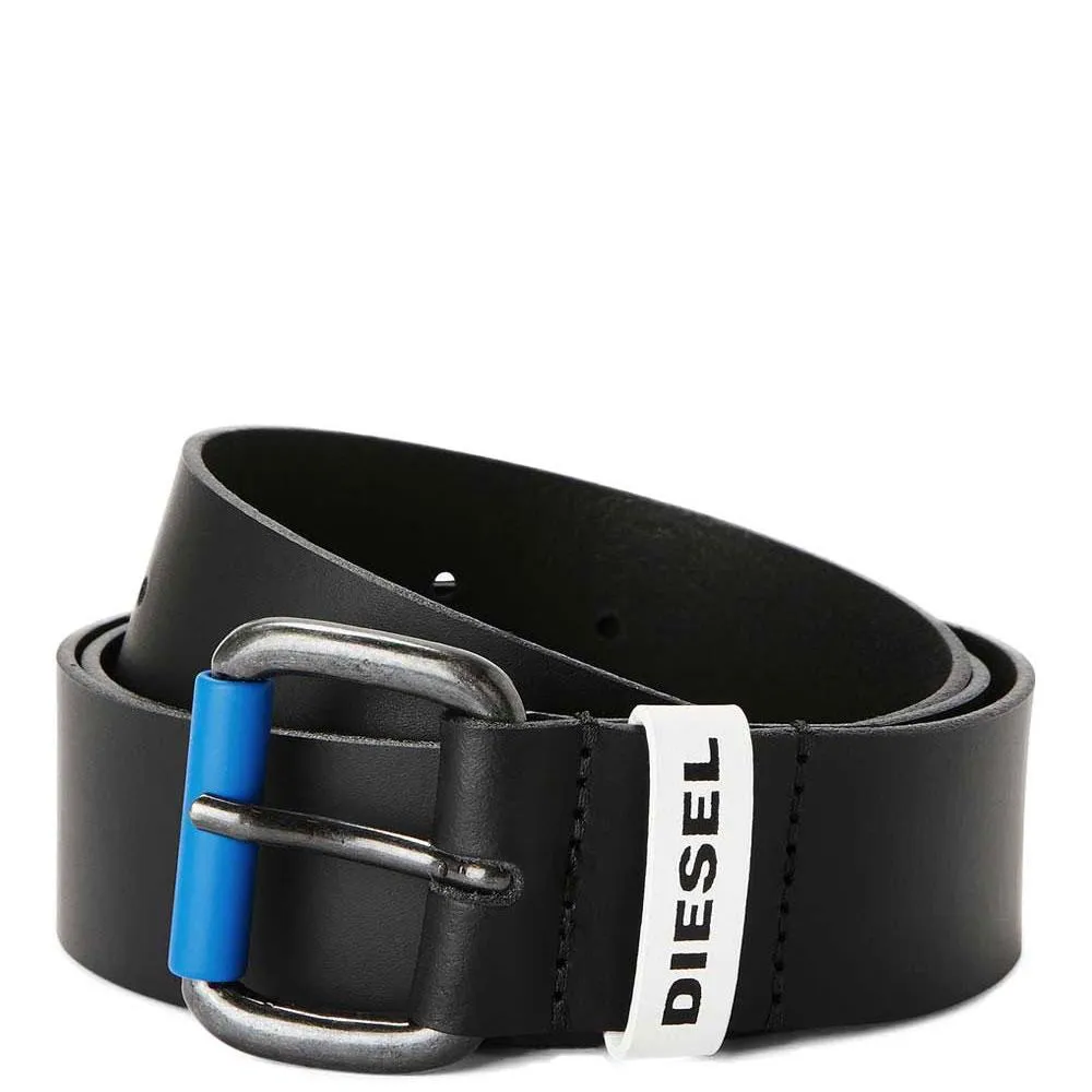 Diesel B-Canda Leather Belt - Black