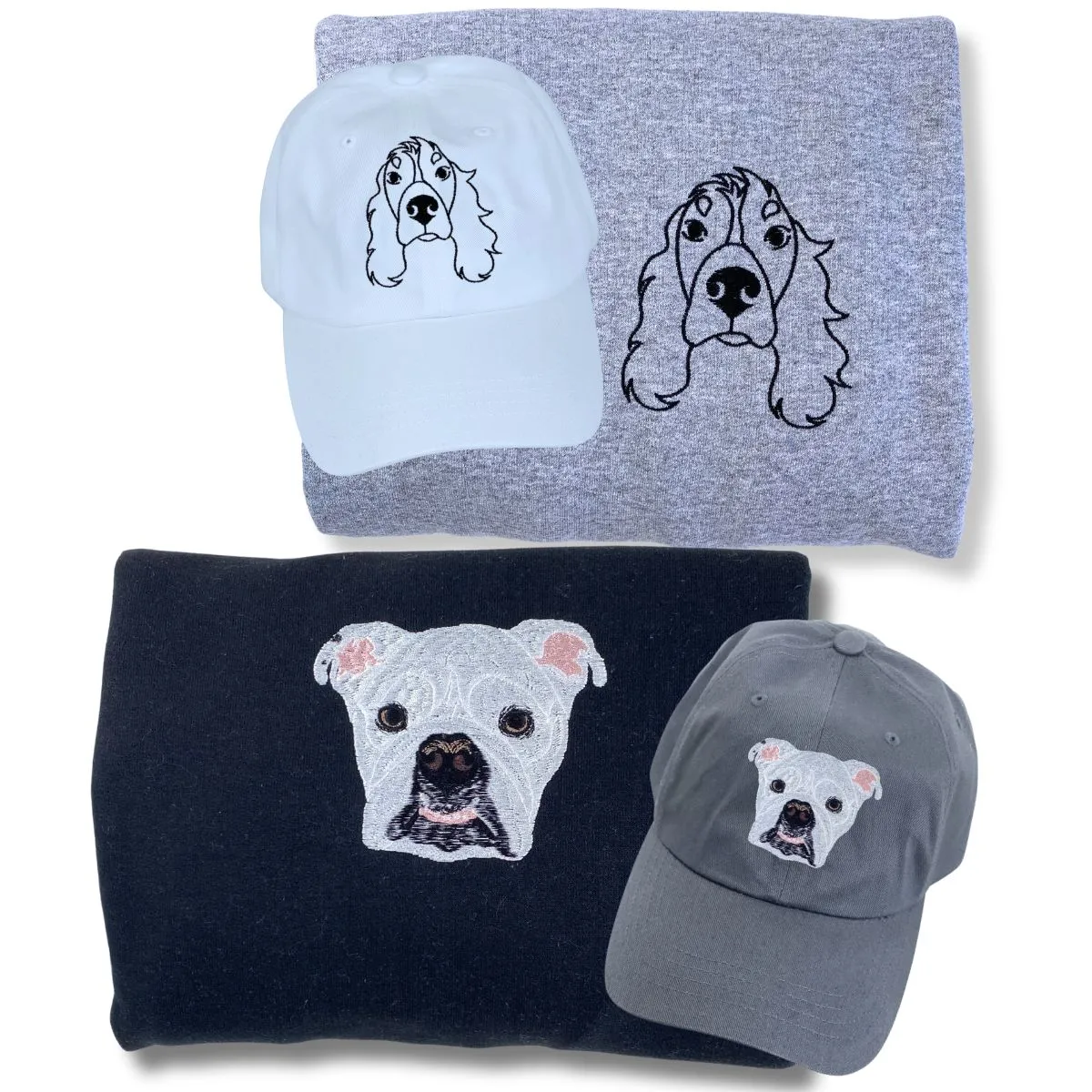 Dog Lover’s Dream Set: Sweatshirt, Hat & Tote Bag Trio