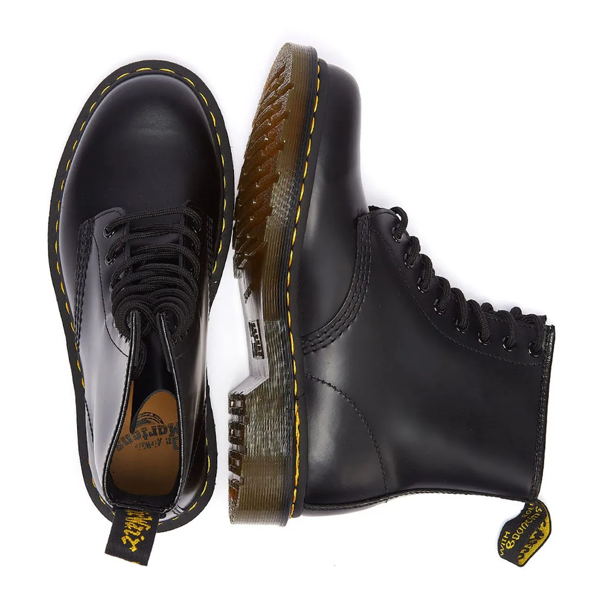 Dr. Martens 1460 Smooth Mens Black Leather Boots