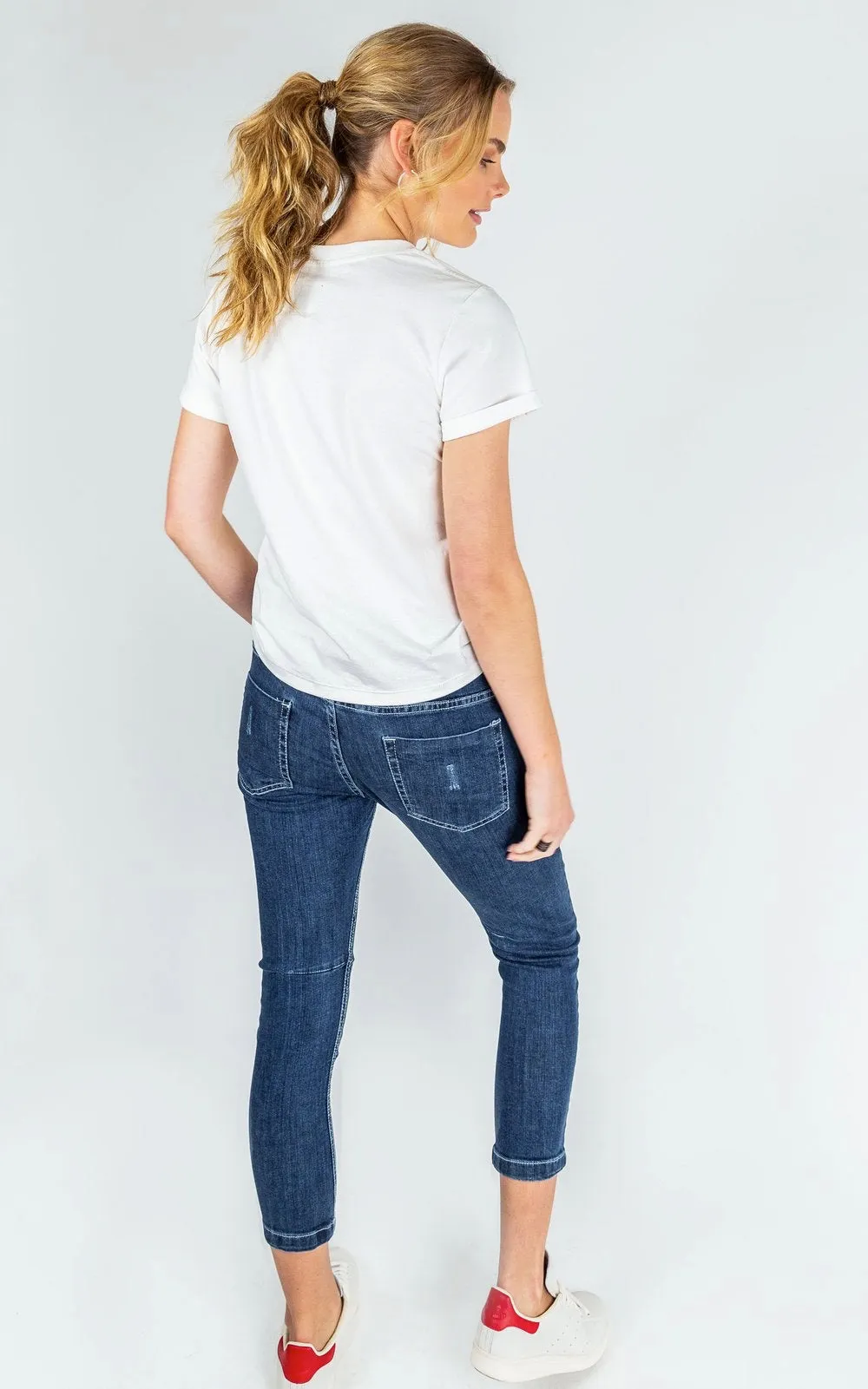 DRICOPER ACTIVE DENIM JEANS IN DARK INDIGO