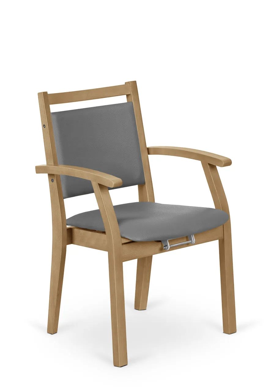 Easy Up 2LiftU Lift Up 48cm Wide Beech Wood Dining Chair