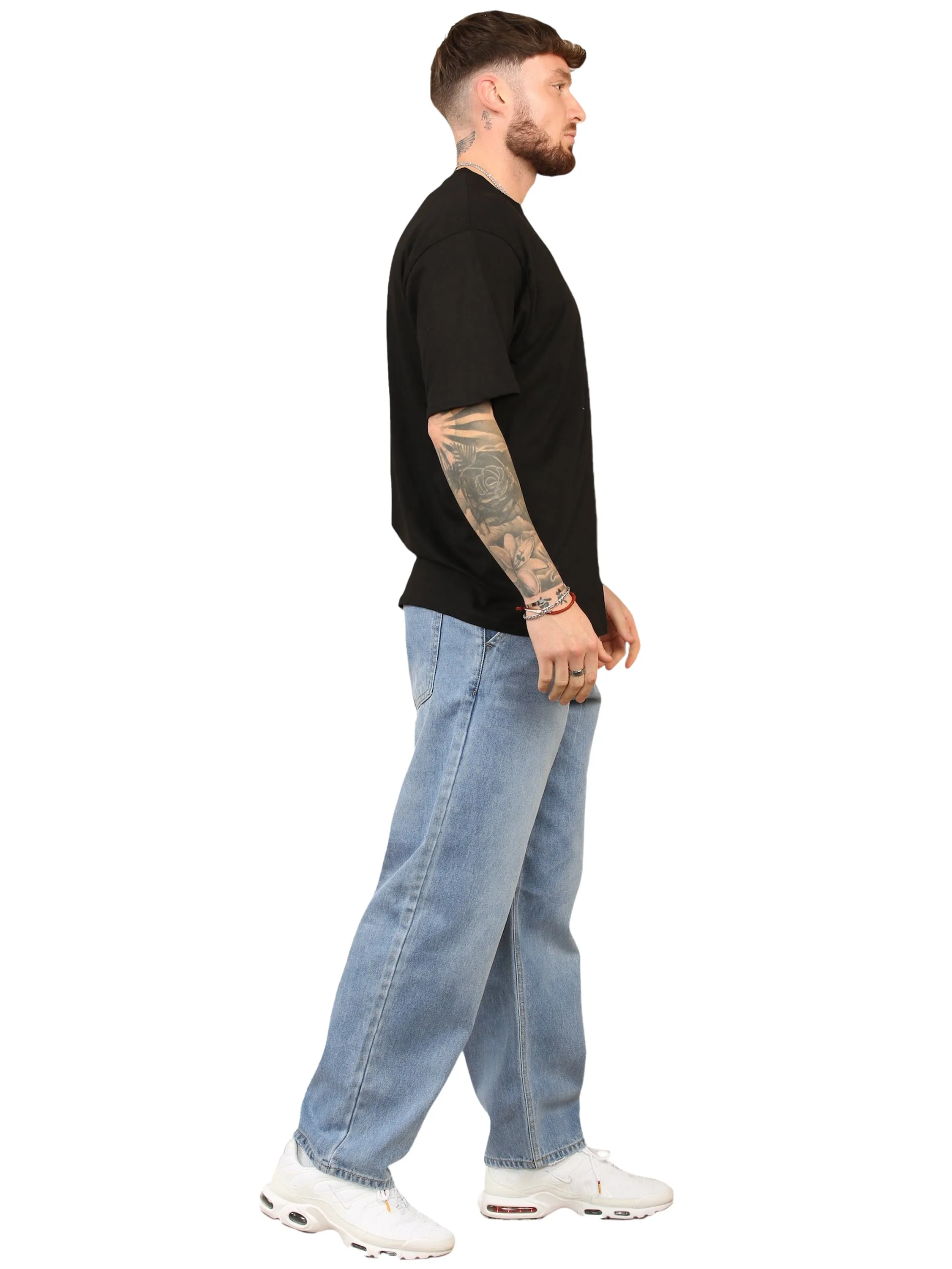 Enzo Milano | Mens Wide-Leg Jeans