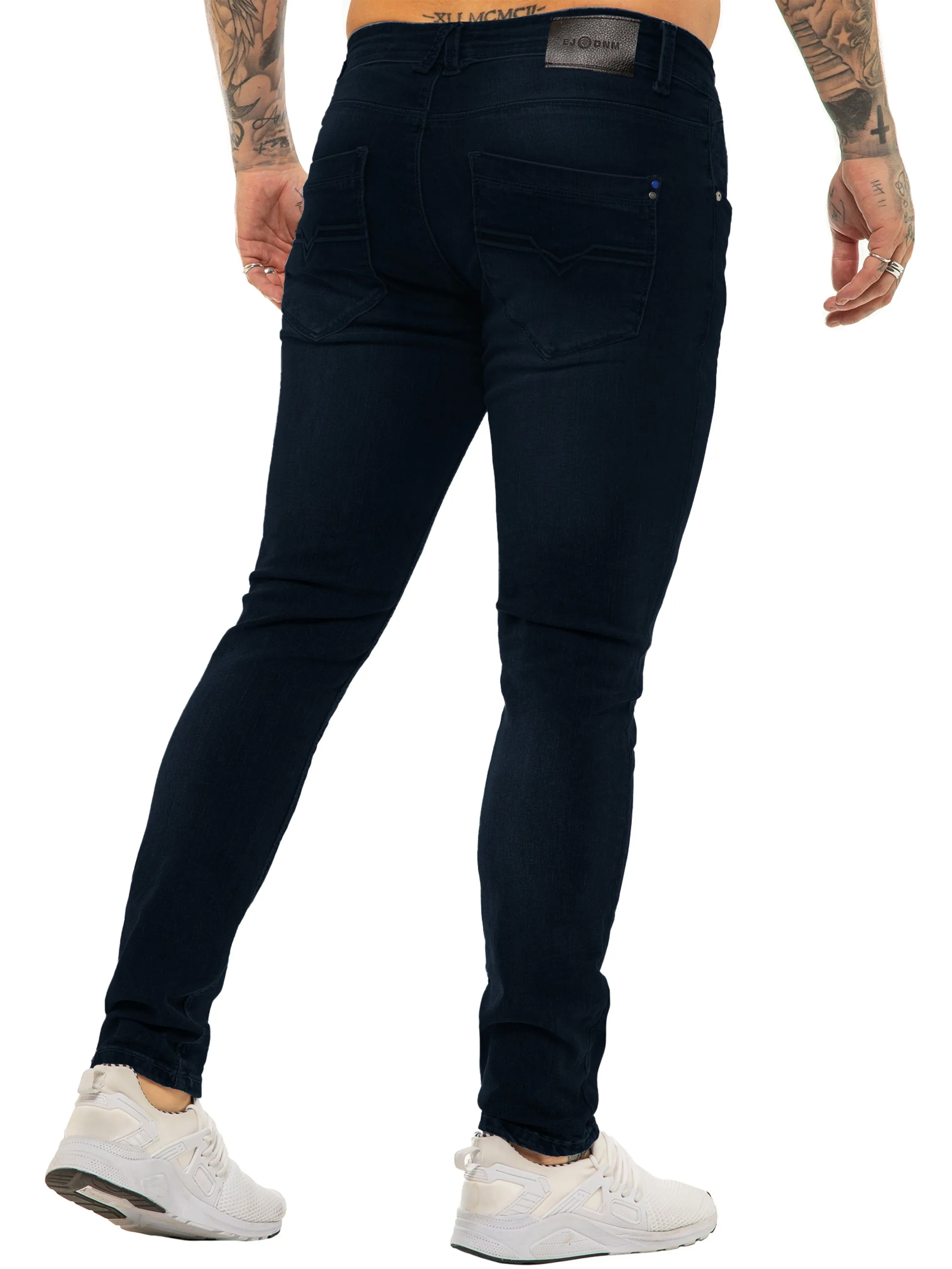 ETO | Mens Designer Basic Hyperstretch Blue Jeans