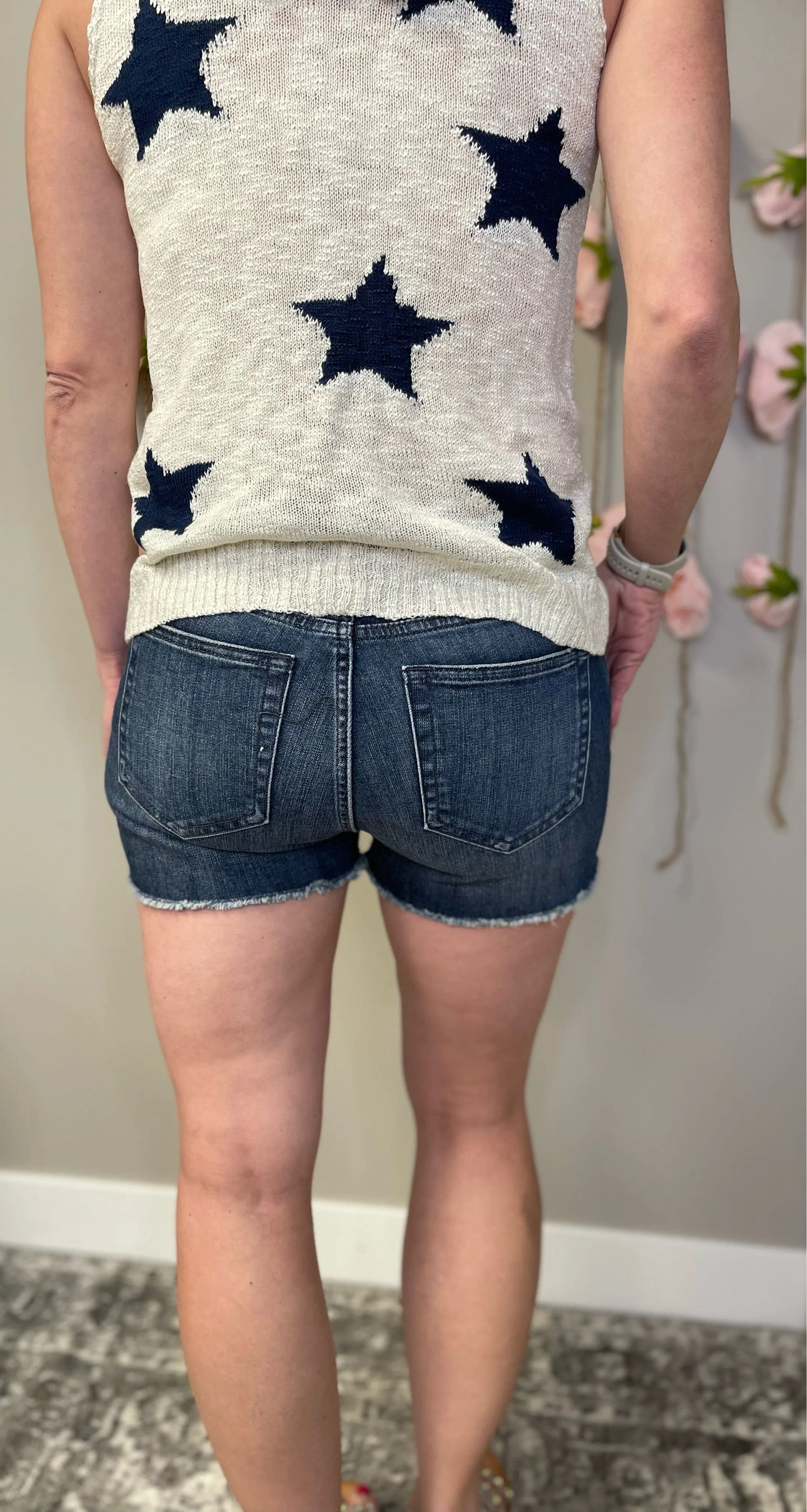 Gigi High Rise Frey Short