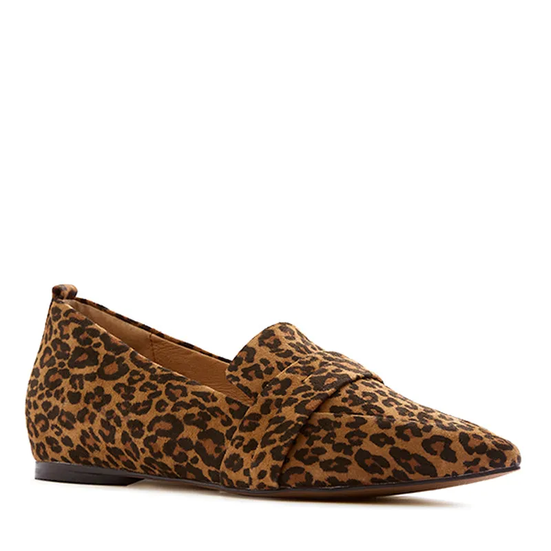 HARLOW - LEOPARD PRINT SUEDE