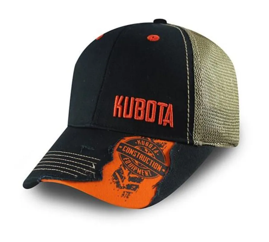 Kubota Construction Equipment Snap Back Cap