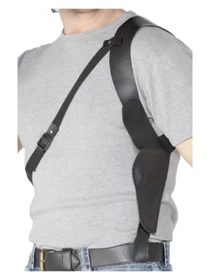 Leather Look Shoulder Holster, Black