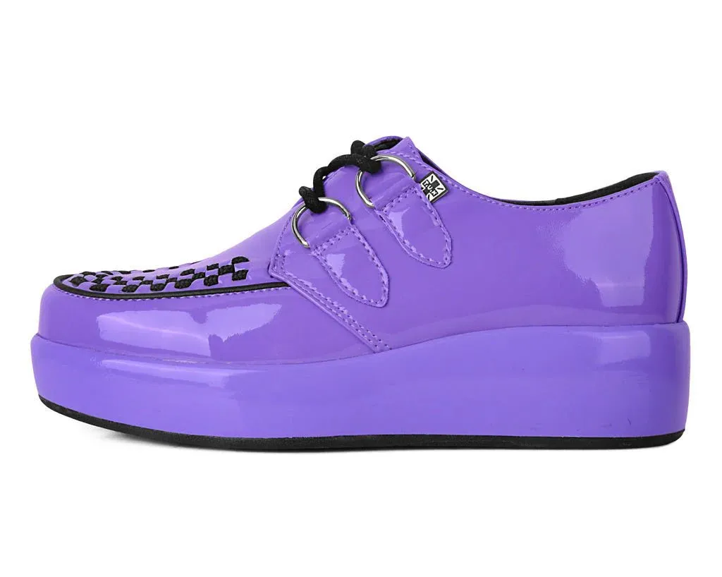 LIQUID MONDO PURPLE SNEAKER CREEPER