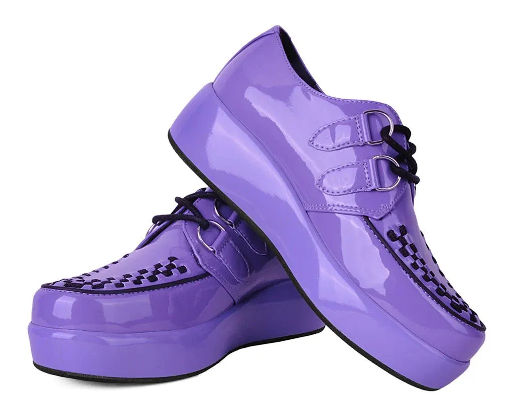 LIQUID MONDO PURPLE SNEAKER CREEPER