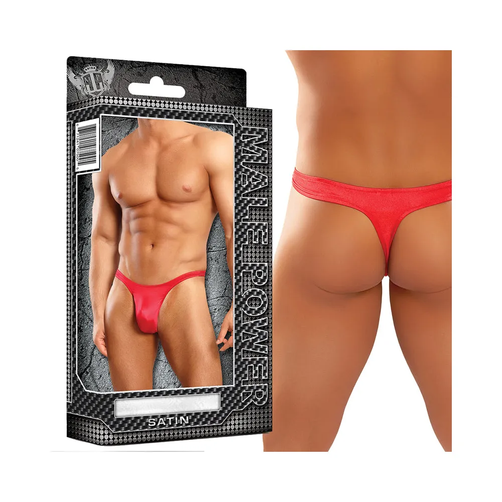 Male Power Satin Bong Thong S/M Underwear