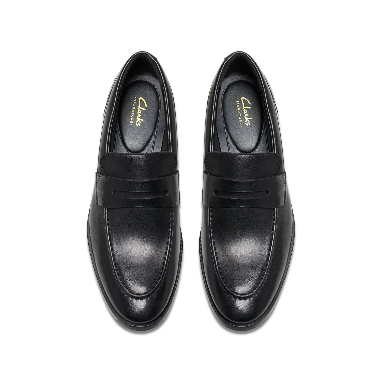 Mens - Brandon Step Black Leather