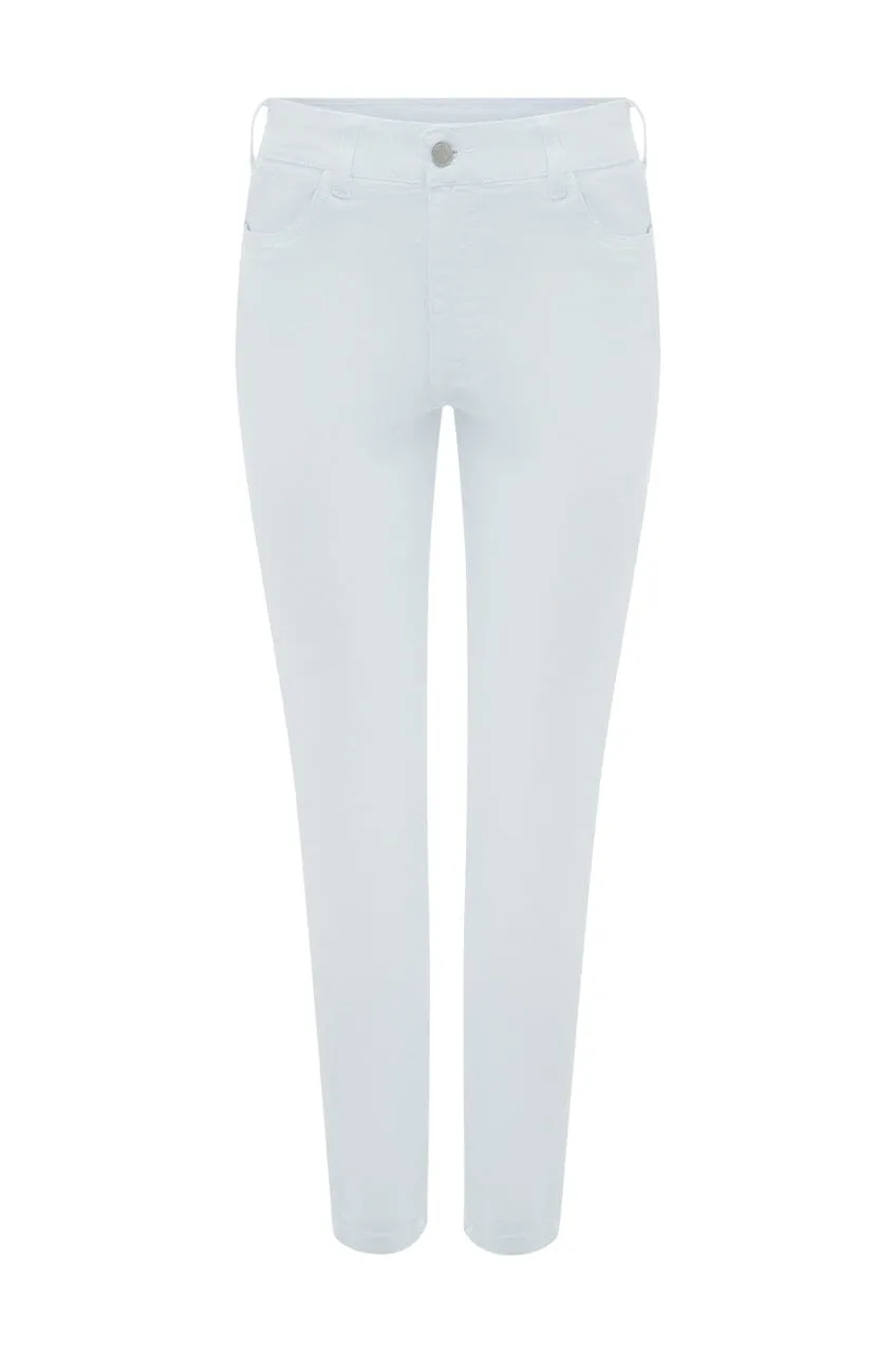 Murphy Skinny Jeans White Mid Rise