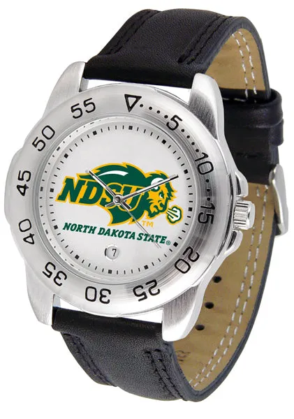 North Dakota State Sport Leather Men’s Watch