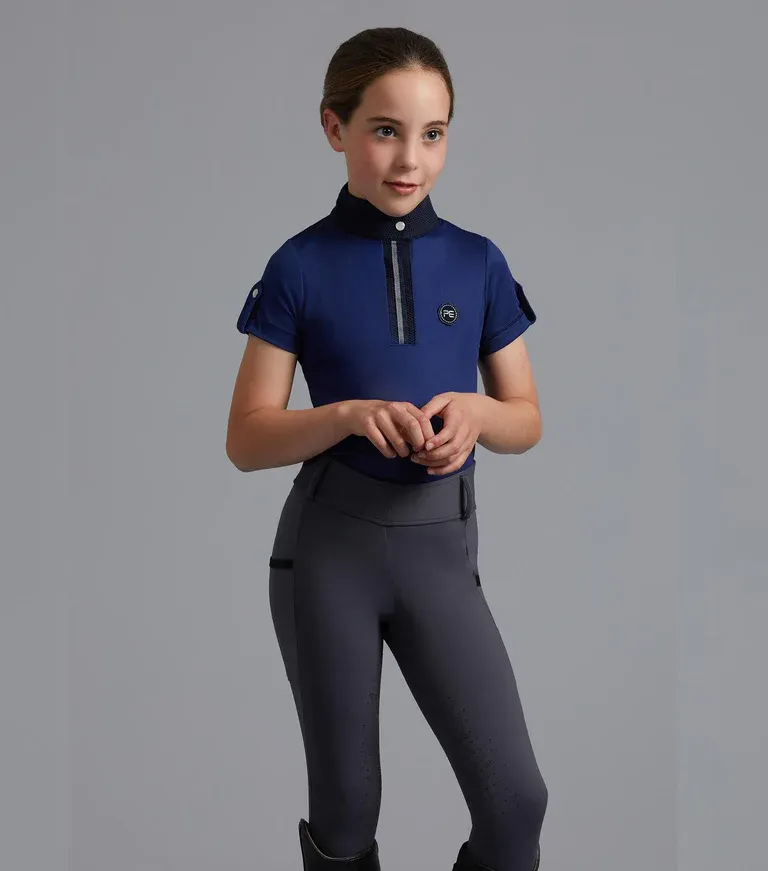 PEI Concerto Junior Riding Tights (Grey)