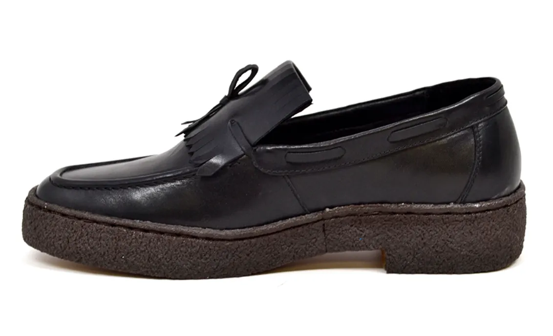 Playboy Cruise Leather Shoe - Sophisticated Old School Style with Tassel Detailing