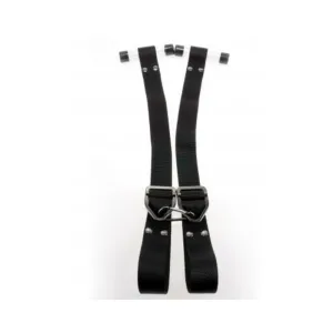 Sir Richard's Command Bondage Door Cuffs Black