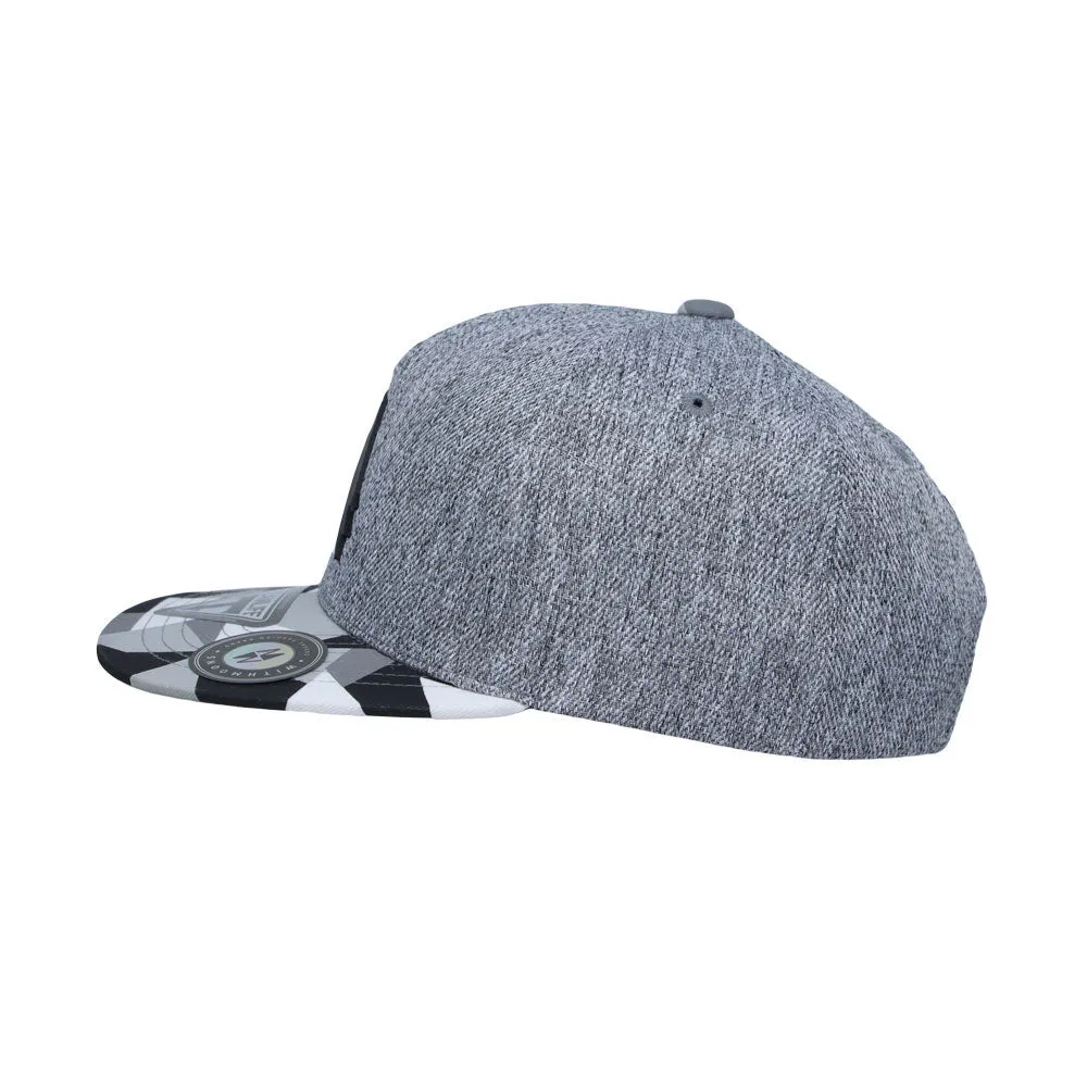 Snapback Hat Loopy Sheep Paper Fold Patch Geometry Pattern Flat Brim Cotton Baseball Cap TR21421