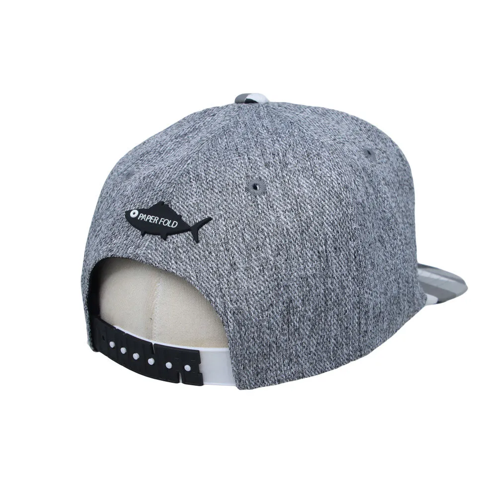 Snapback Hat Loopy Sheep Paper Fold Patch Geometry Pattern Flat Brim Cotton Baseball Cap TR21421