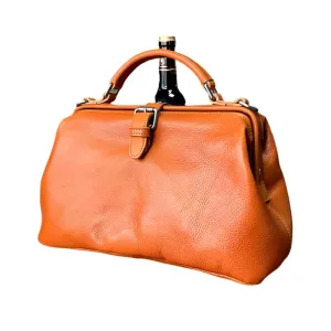 TEEK - Vintage Style Doctor Boss Leather Bag