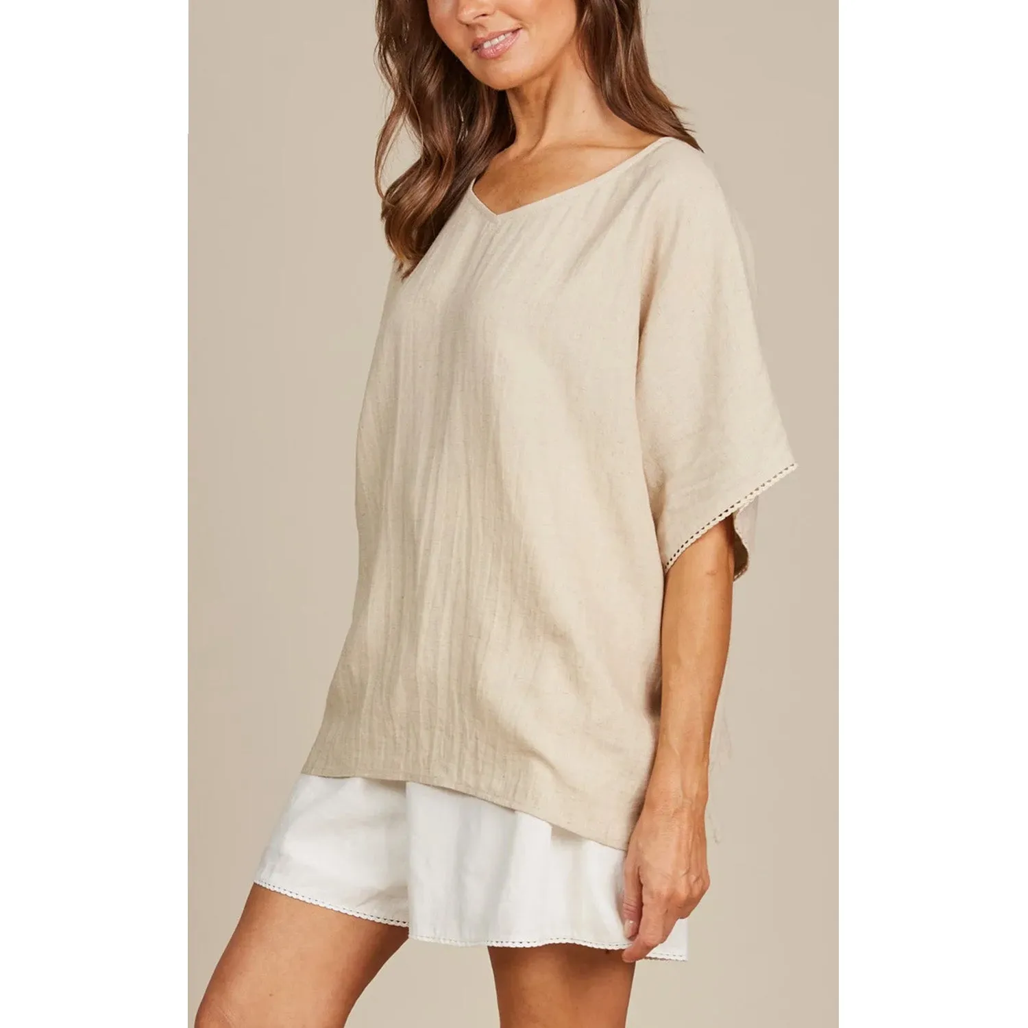 Top Amelie Relaxed ONE SIZE - Canvas