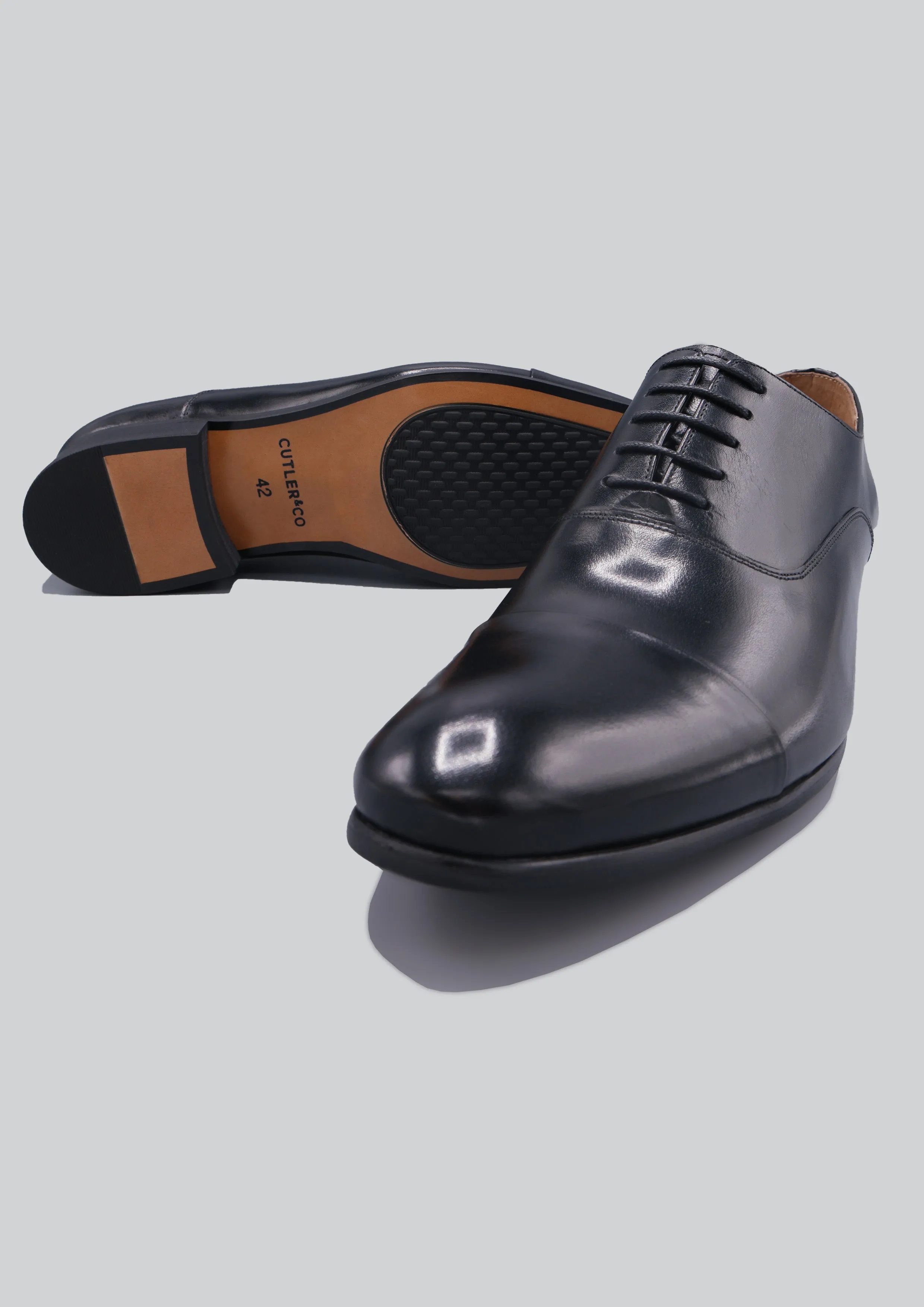 Vincent leather toe cap