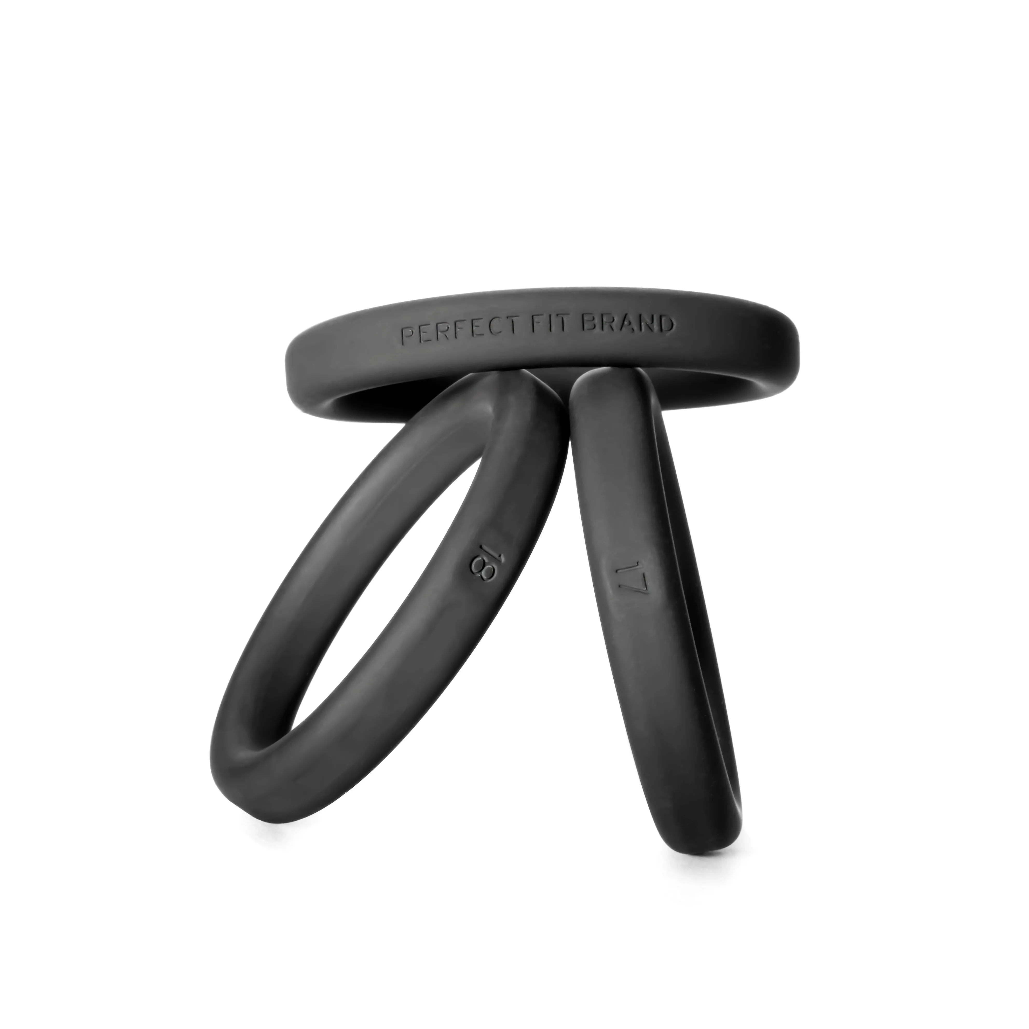 Xact- Fit 3 Premium Silicone Rings - #17, #18, #19