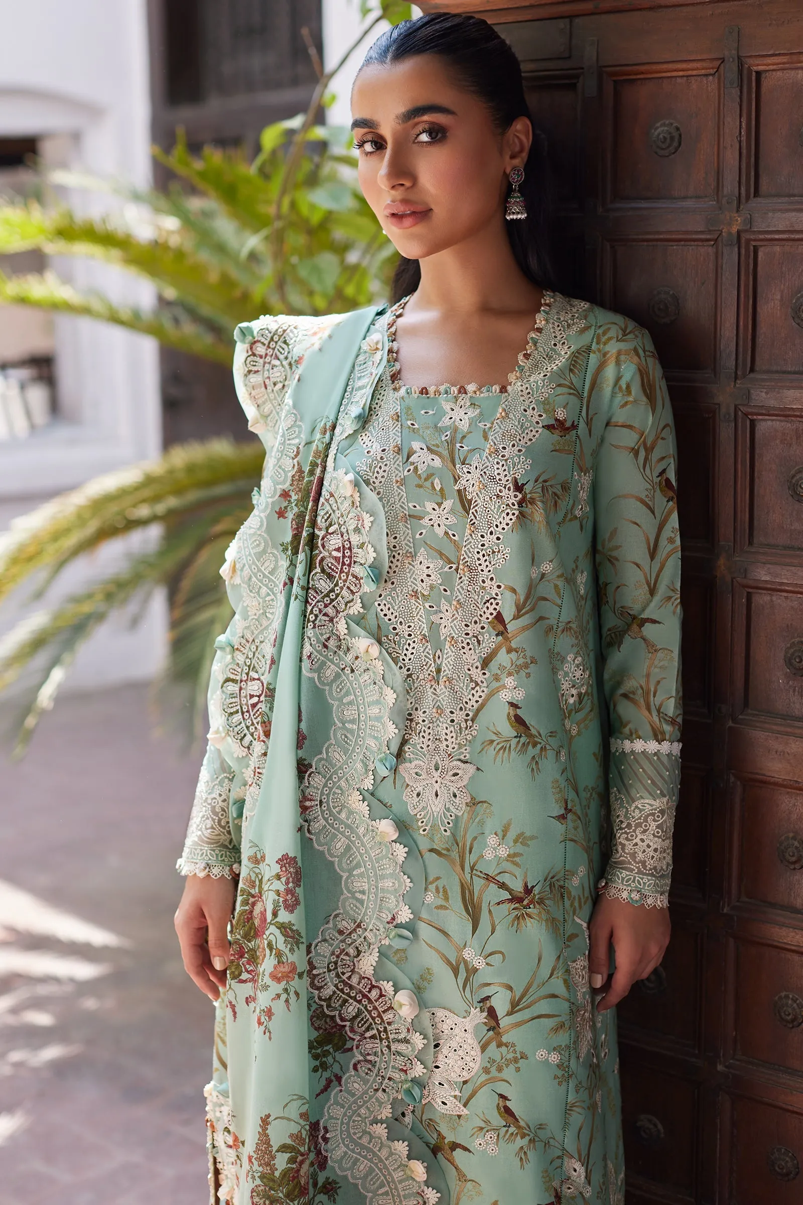 Zaha Festive Eid Lawn – MEHR (ZF24-04)